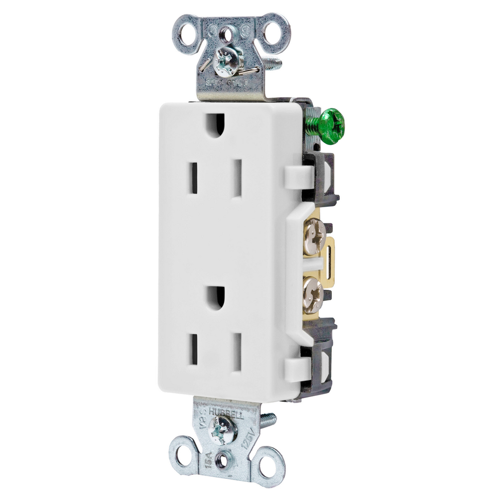 Image of Hubbell Wiring Device-Kellems DR15WHI