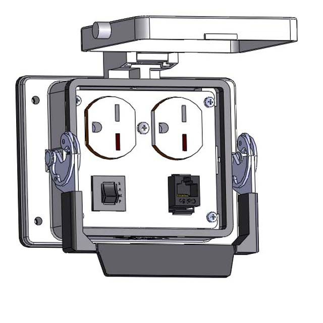 Image of Mencom DP220-RJ45-R-32