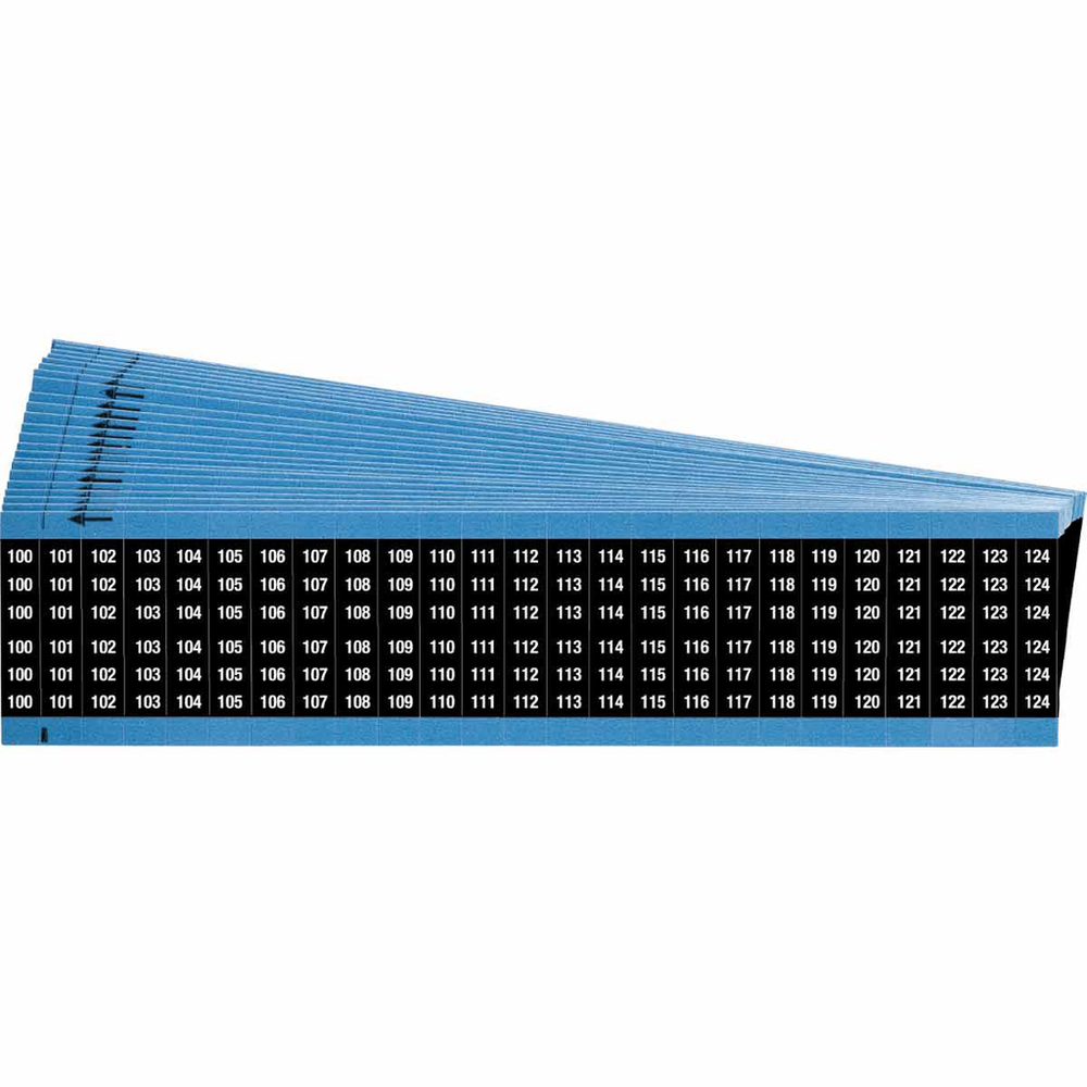 Image of Brady WM-100-124-BK-PK