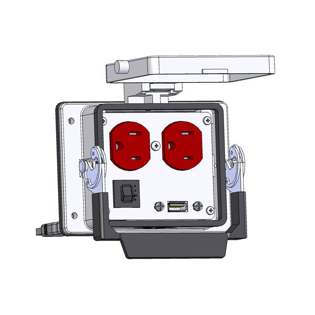 Image of Mencom DP-USB-10-R-32