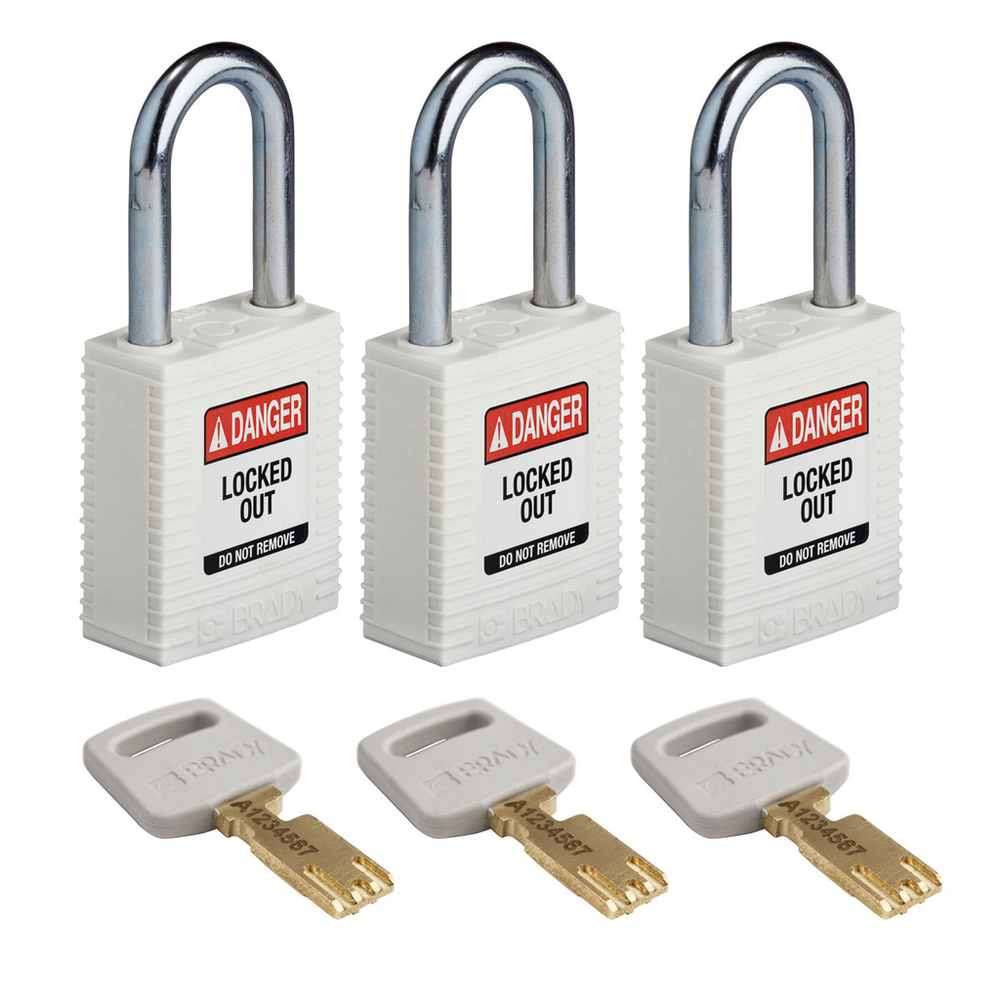 Image of Brady NYL-WHT-38ST-KA3PK