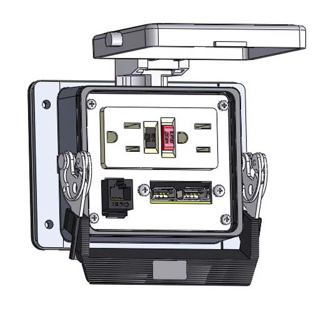 Image of Mencom GF-USB-RJ45-32