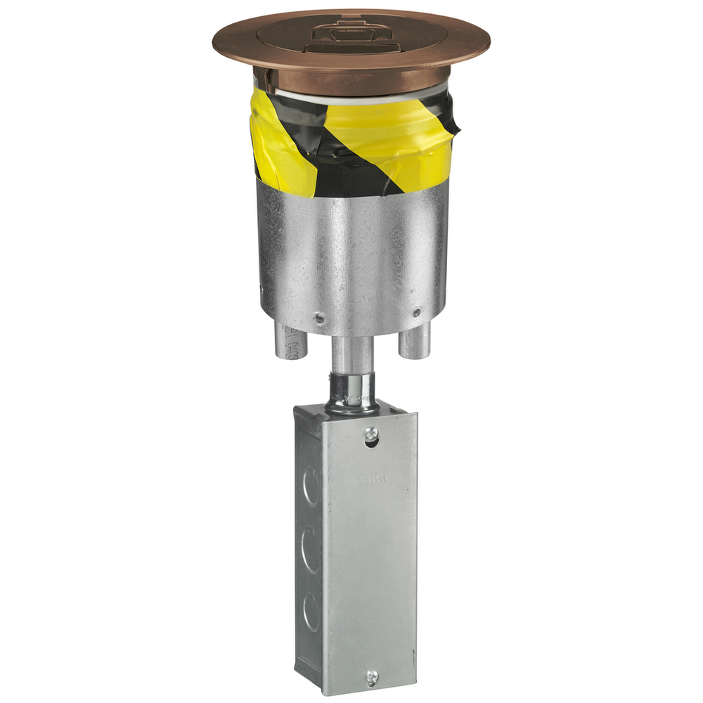 Image of Hubbell Wiring Device-Kellems S1R4PTQUADBRZ