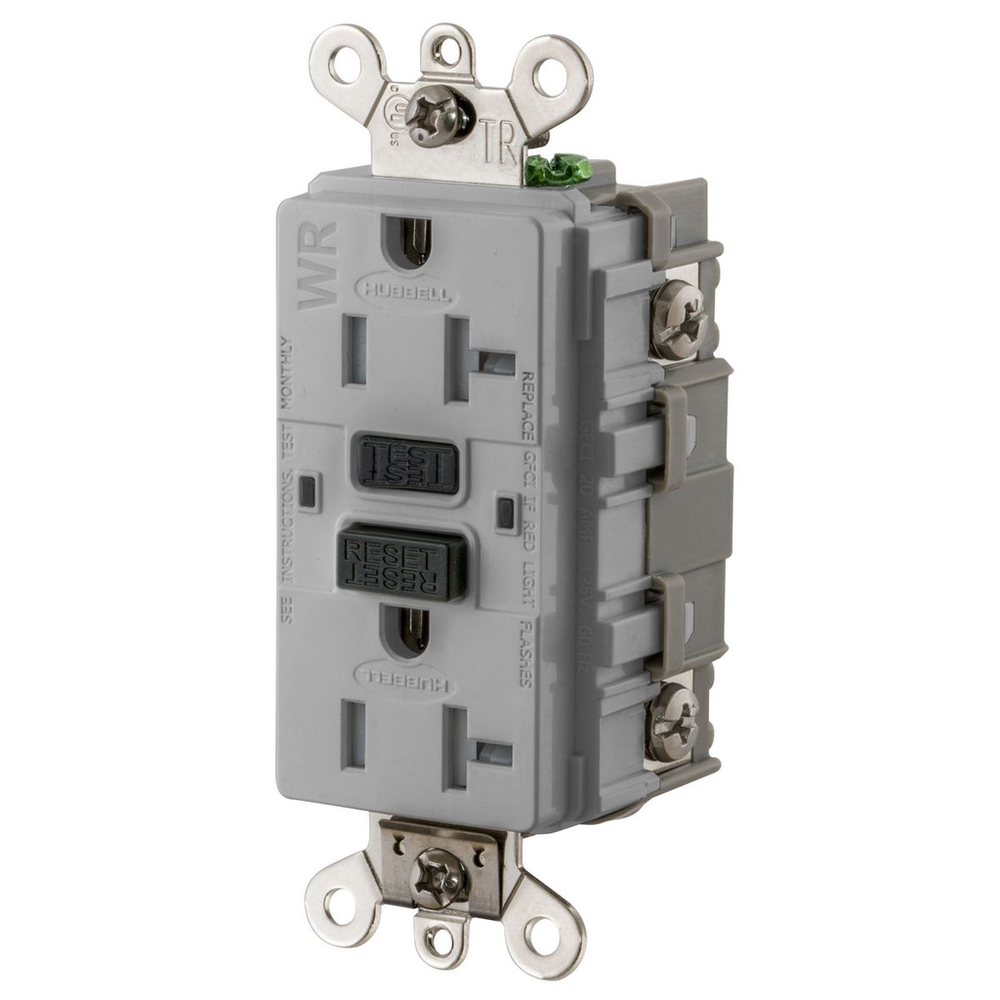 Image of Hubbell Wiring Device-Kellems GF5362SGGY
