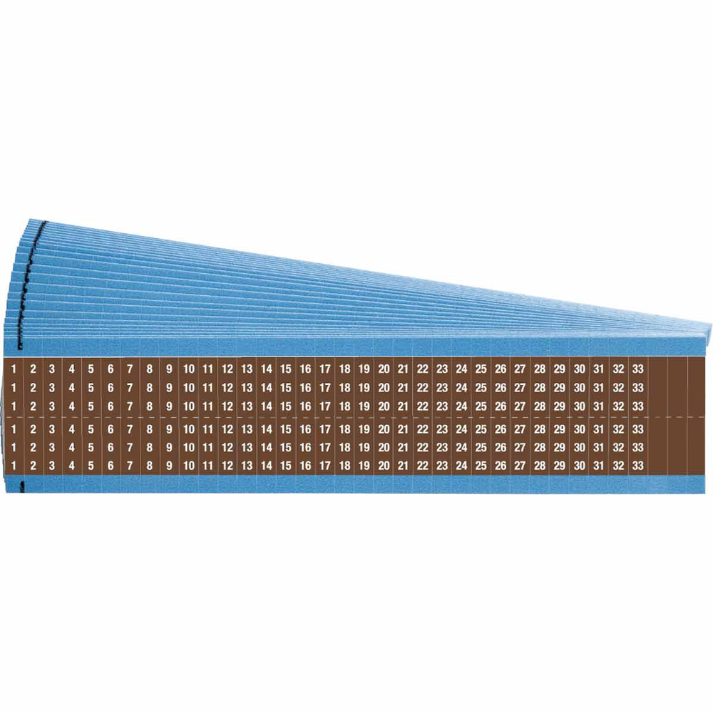 Image of Brady WM-1-33-BR-PK