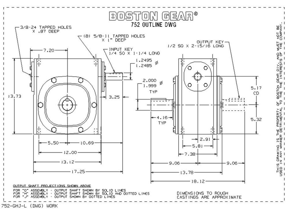 Image of Boston Gear 752-40-H