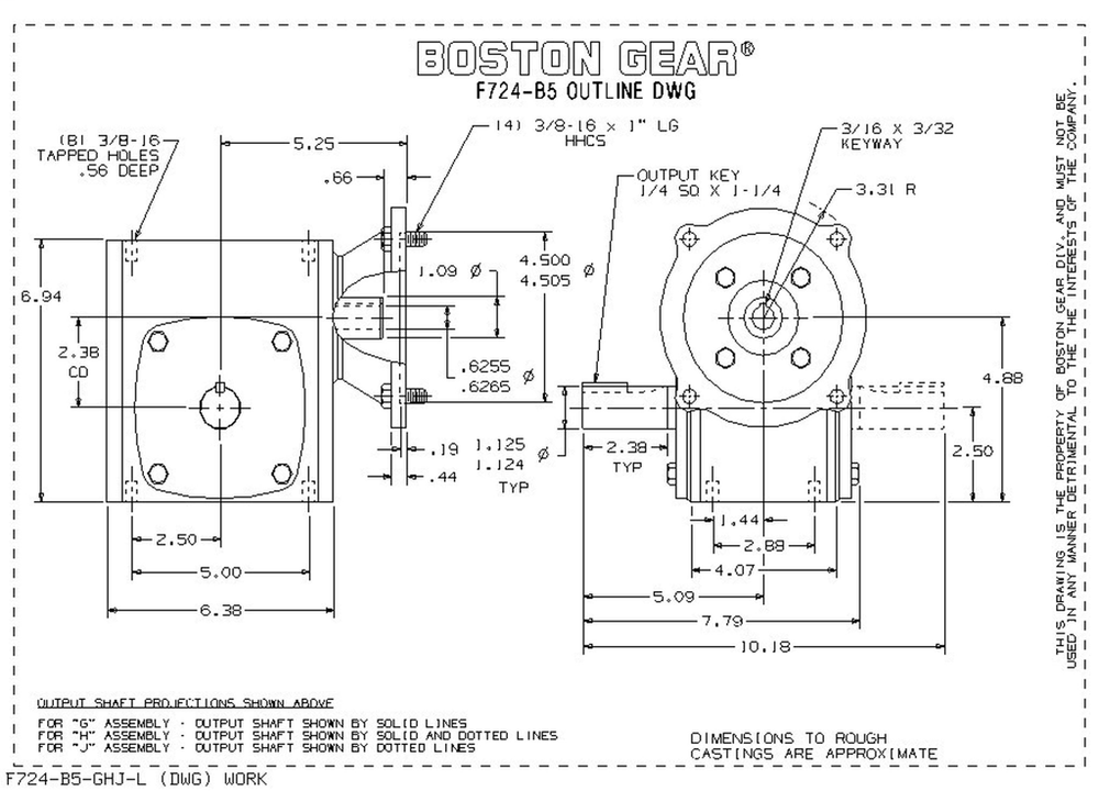 Image of Boston Gear F724-30-B5-H