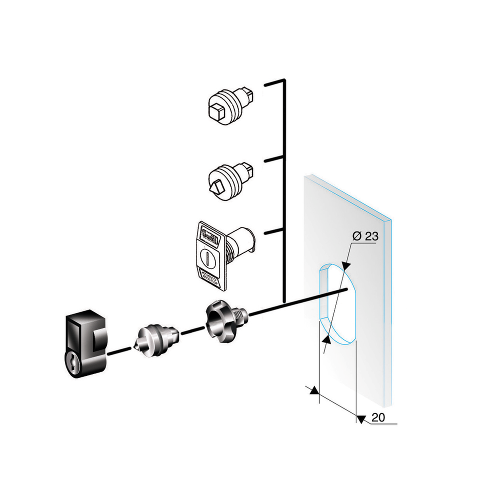 Image of Schneider Electric NSYTT8CRN