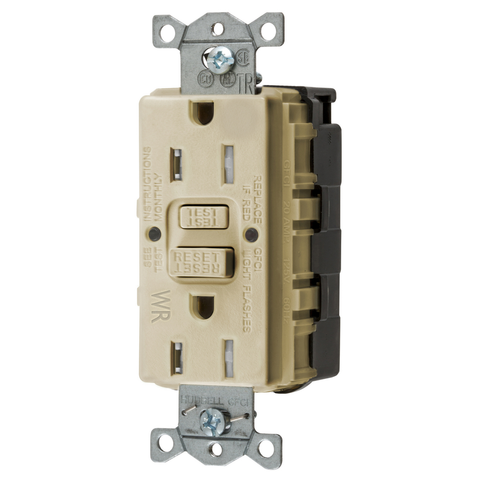 Image of Hubbell Wiring Device-Kellems GFTWRST15SNAPI