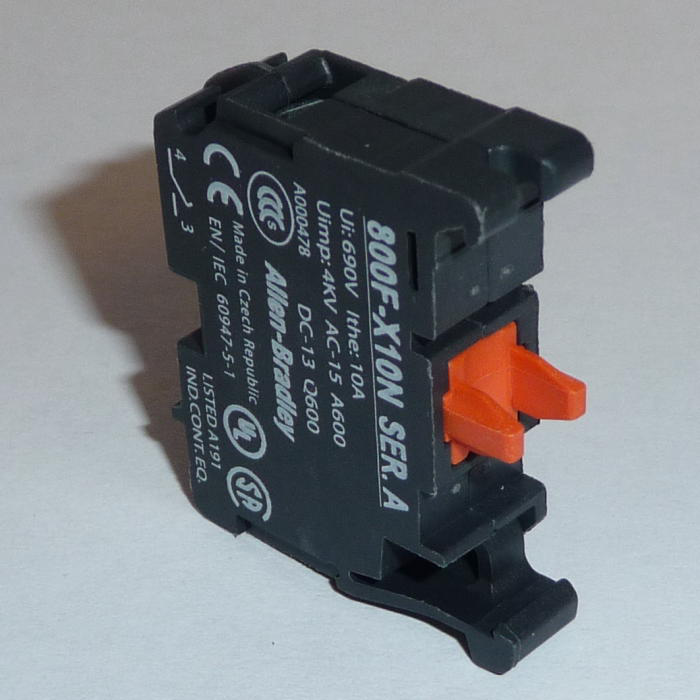 Image of Allen-Bradley 800F-X10N