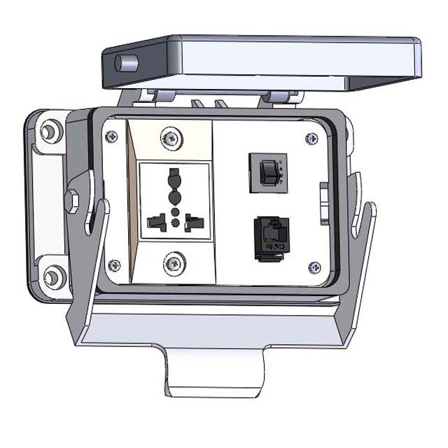 Image of Mencom DUN-RJ45-R-48