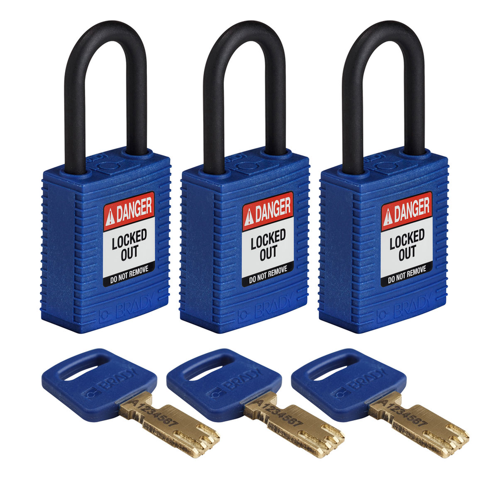 Image of Brady NYL-BLU-38PL-KA3PK