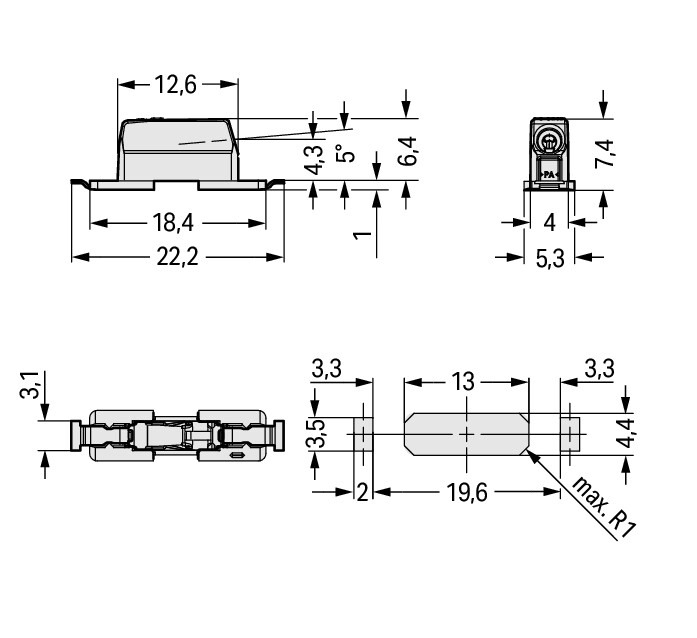 Image of WAGO 2070-461/998-606