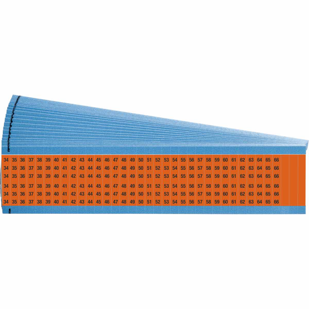 Image of Brady WM-34-66-OR-PK