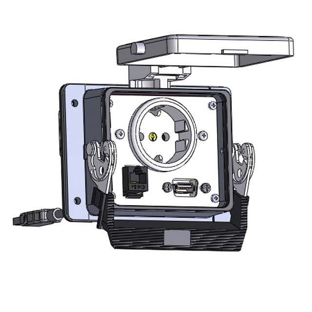 Image of Mencom EP-RJ45-USB-03-32