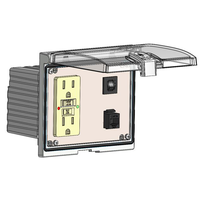 Image of Mencom LP3-GF-RJ45-R
