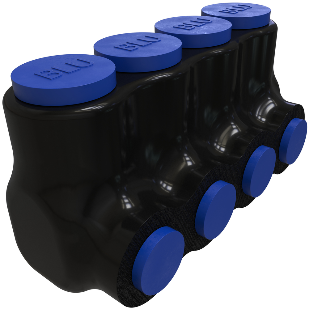 Image of ILSCO PBTI-4-4-F-BLU