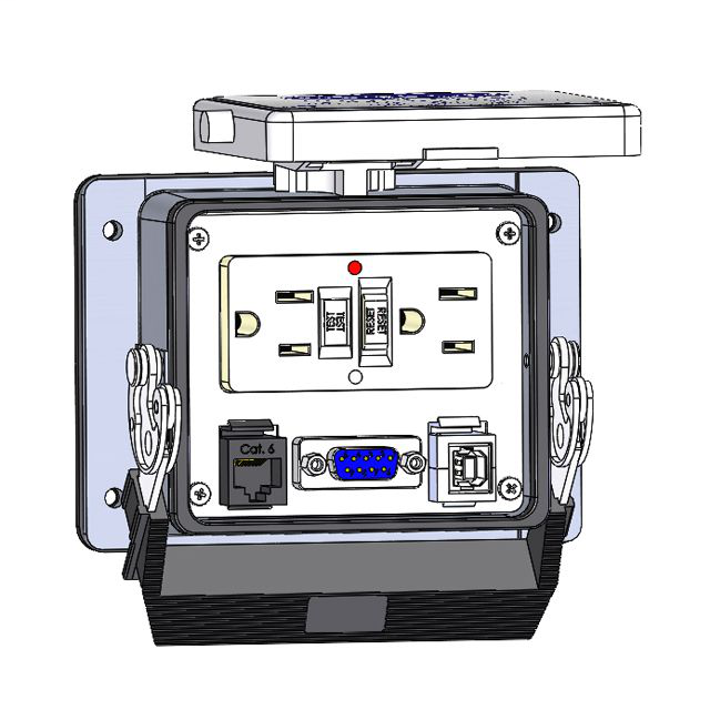 Image of Mencom GF-DB9-RJ45-USB-BFAF-32