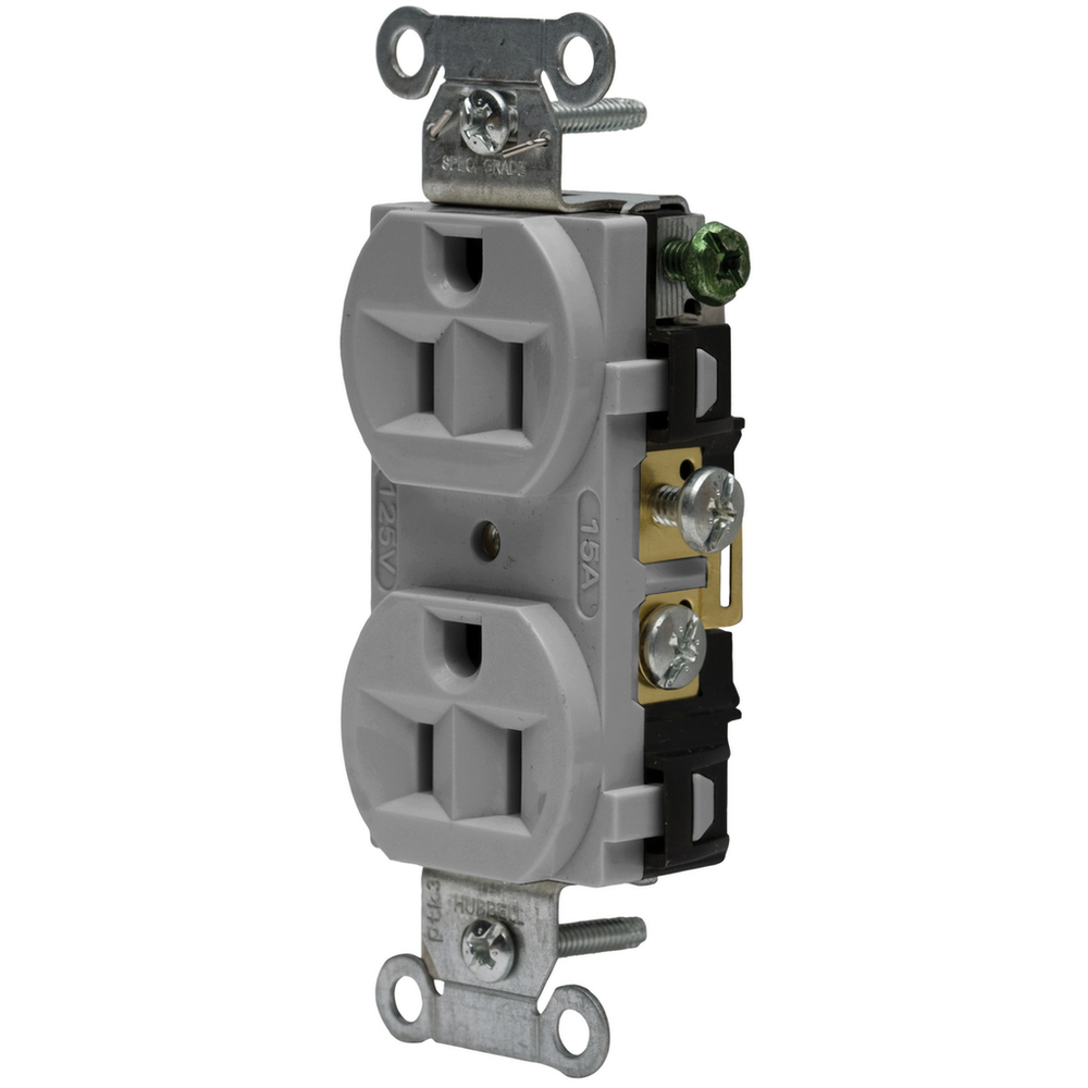 Image of Hubbell Wiring Device-Kellems CRF15GRY