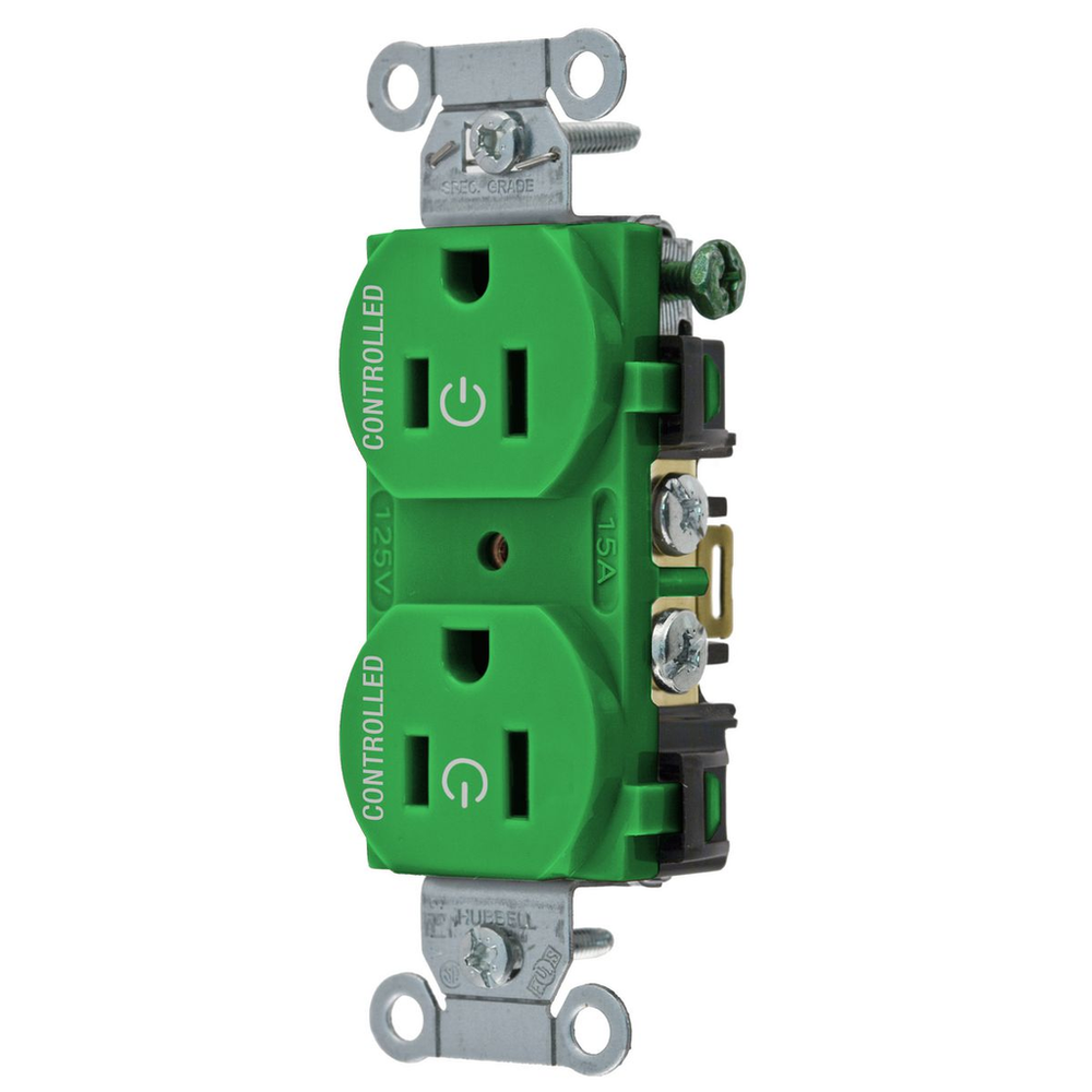 Image of Hubbell Wiring Device-Kellems BR15C2GN