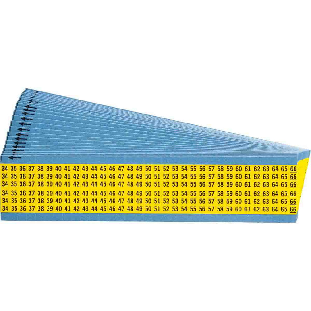 Image of Brady WM-34-66-YL-PK