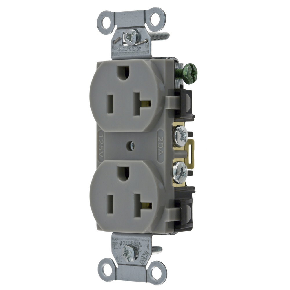 Image of Hubbell Wiring Device-Kellems BR20GRY