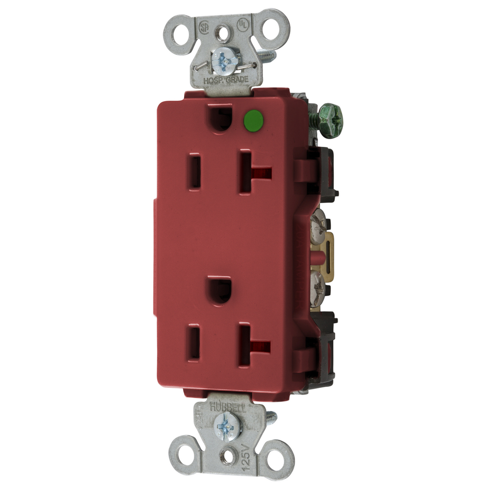 Image of Hubbell Wiring Device-Kellems 2182RED