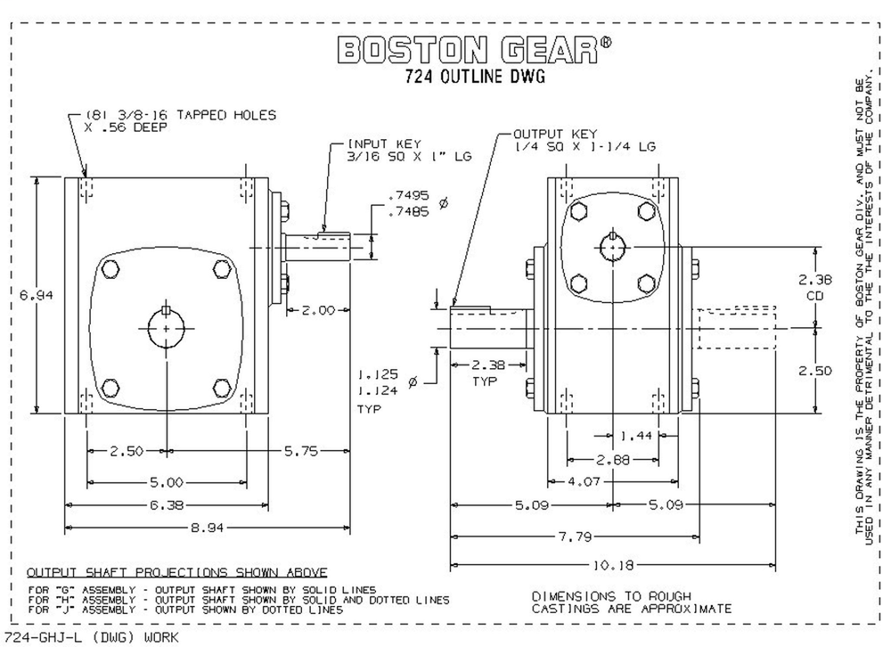Image of Boston Gear 724-15-G