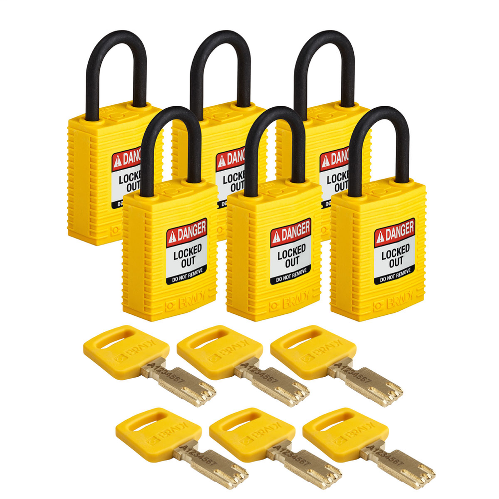 Image of Brady CPT-YLW-25PL-KD6PK
