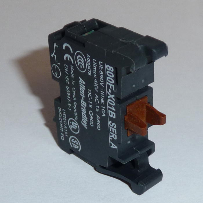 Image of Allen-Bradley 800F-MX01B