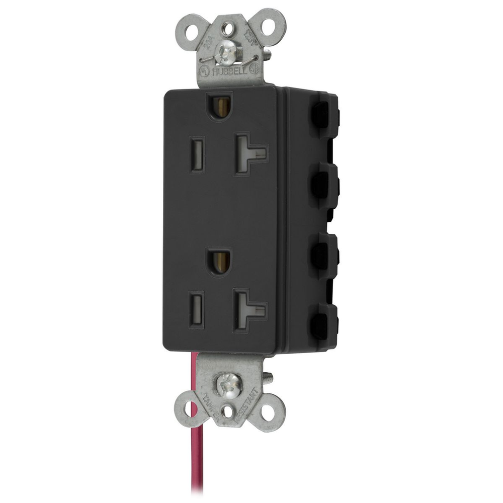 Image of Hubbell Wiring Device-Kellems SNAP2162BKSCTRA