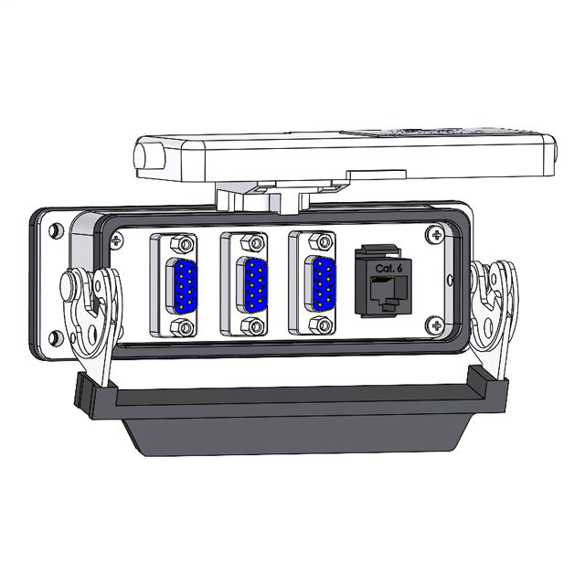 Image of Mencom DB09-3-RJ45-24LS