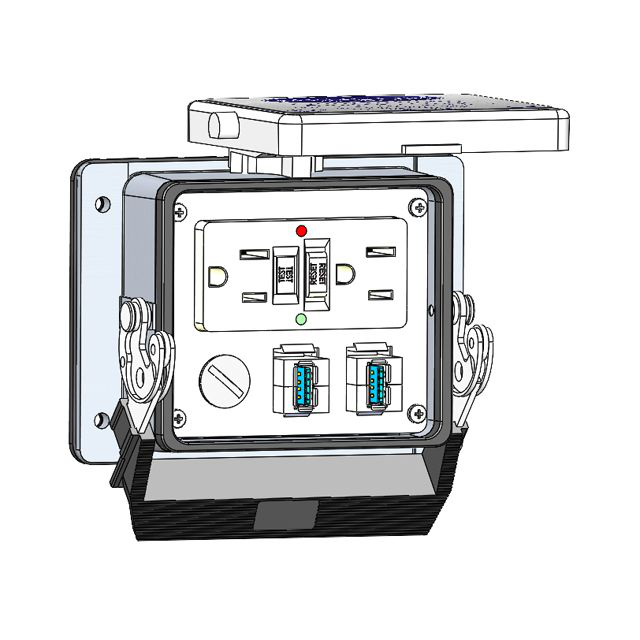 Image of Mencom GF-2USB-AFAF-NR-32