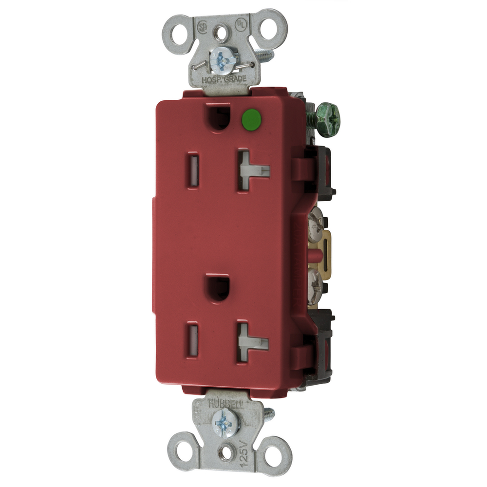 Image of Hubbell Wiring Device-Kellems 2182REDTRA
