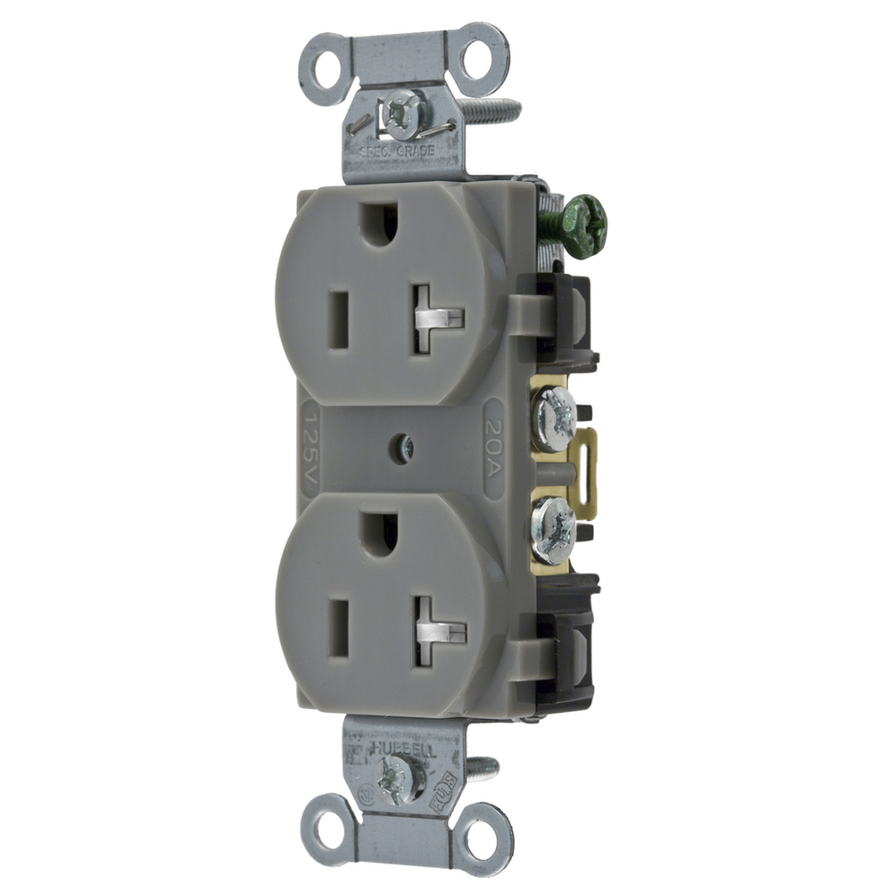 Image of Hubbell Wiring Device-Kellems BR20GRYTR