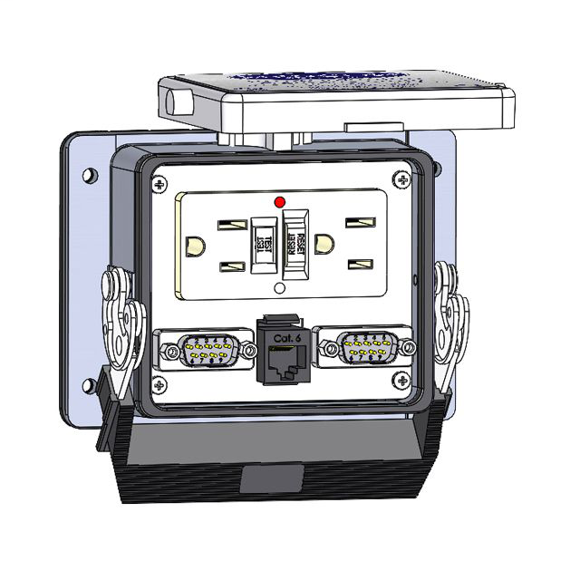 Image of Mencom GF-2MDB9-RJ45-32
