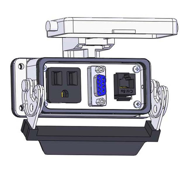 Image of Mencom DP1-DB9-RJ45-16LS