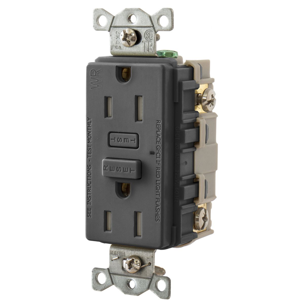 Image of Hubbell Wiring Device-Kellems GFTW15BK