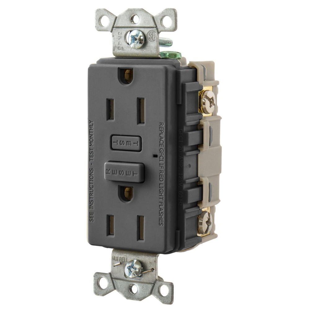 Image of Hubbell Wiring Device-Kellems GF15BK