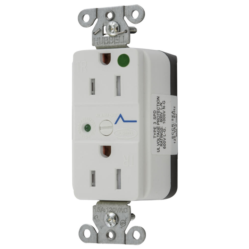 Image of Hubbell Wiring Device-Kellems SNAP8262WS