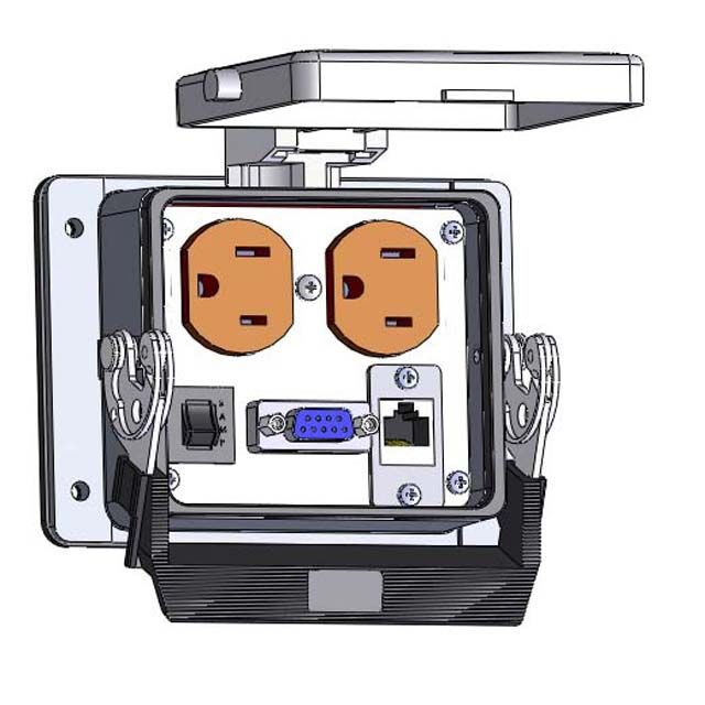 Image of Mencom DP-DB9F-RJ45S-R-32