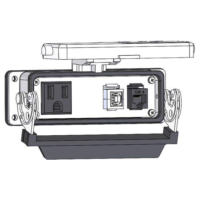 Image of Mencom DP1-RJ45-USB-BFAF-24