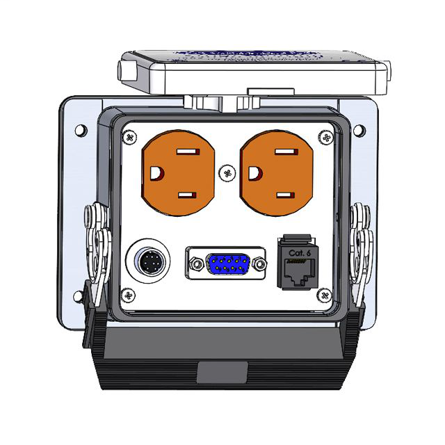 Image of Mencom DP-DB9-RJ45-8M-32