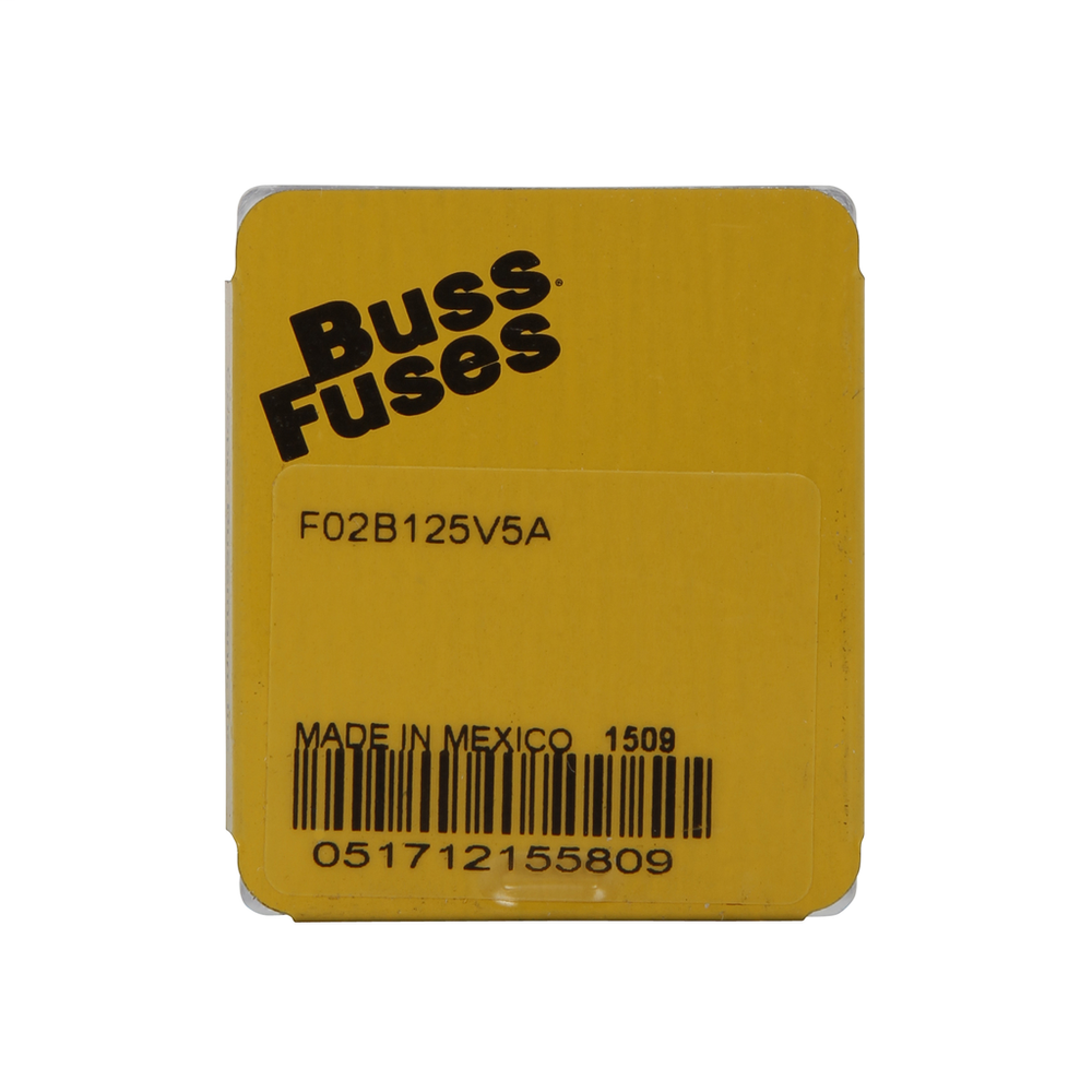 Image of Bussmann F02B125V6-1/4AS