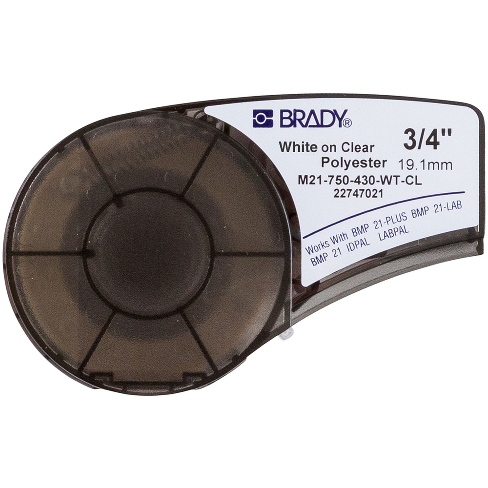 Image of Brady M21-750-430-WT-CL