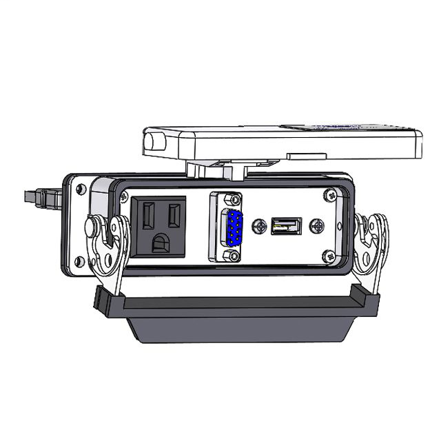 Image of Mencom DP1-DB9-USB-10-24LS