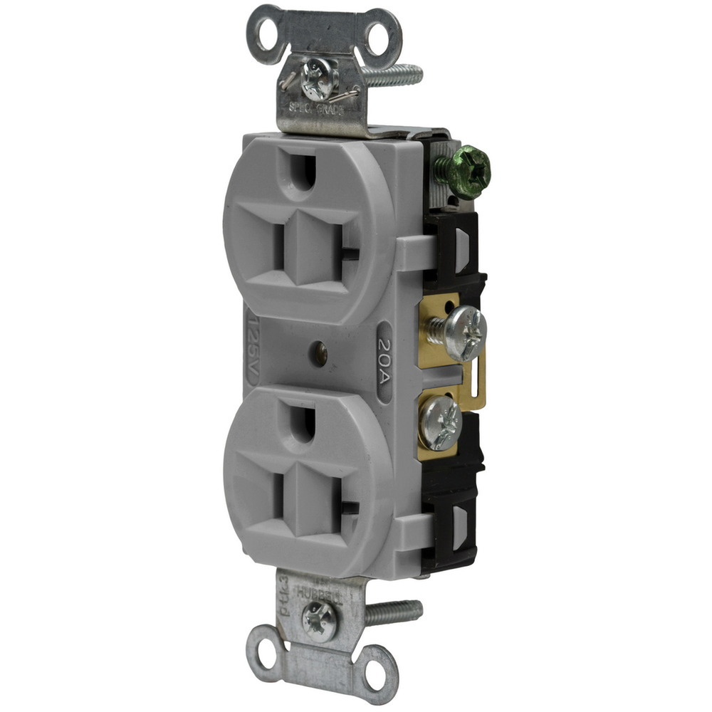 Image of Hubbell Wiring Device-Kellems CRF20GRY