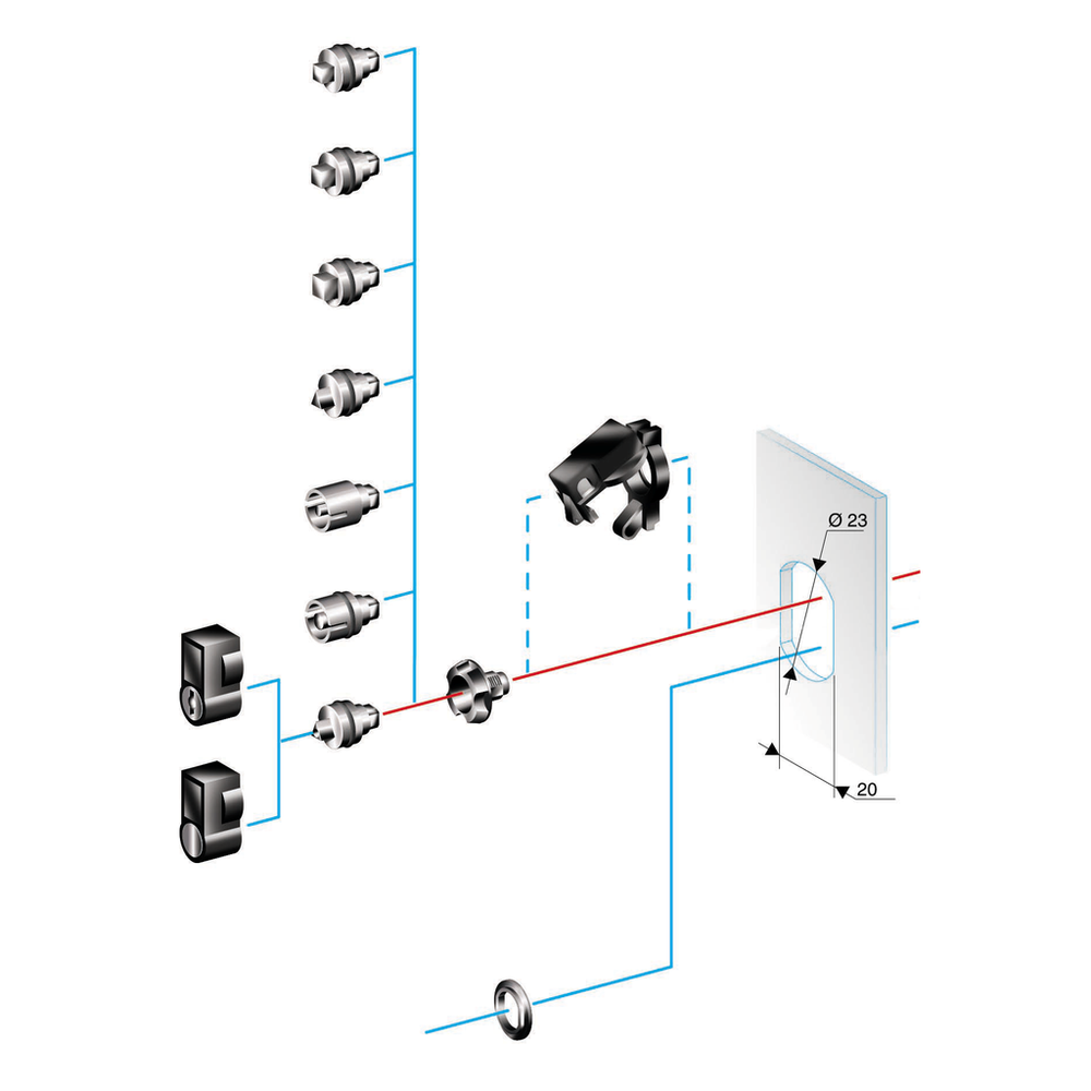 Image of Schneider Electric NSYTDB5PLA