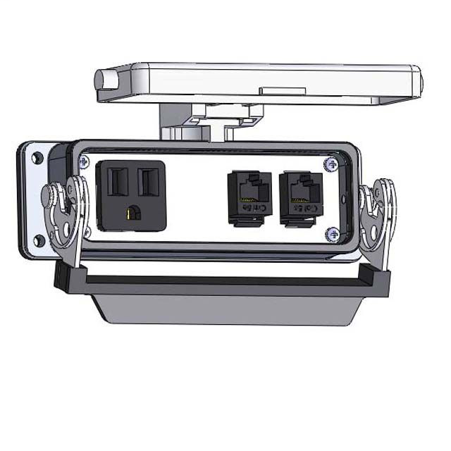 Image of Mencom DP1-2RJ45-24LS