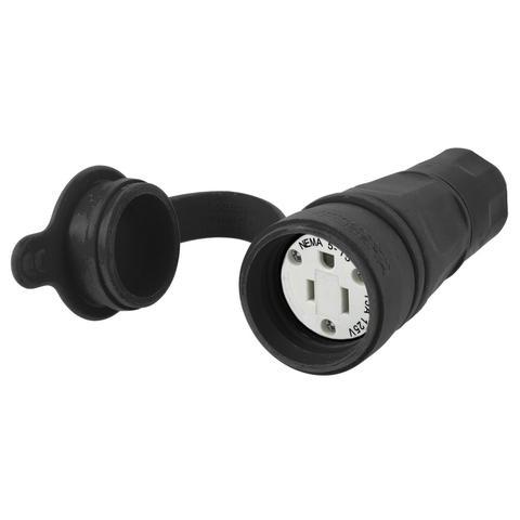 Image of Hubbell Wiring Device-Kellems HBL15W47BK